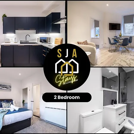 Holburn Hideaway - Sja Stays - Modern 2 Bed Apartment Aberdeen Exterior photo