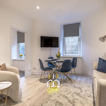 Holburn Hideaway - Sja Stays - Modern 2 Bed Apartment Aberdeen Exterior photo